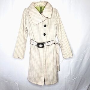 Soia & Kyo Cream Trench Coat